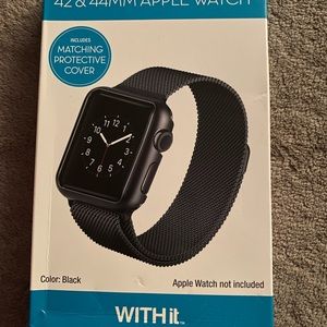 NWT 42/44MM Stainless Steel Mesh Band for Apple Watch